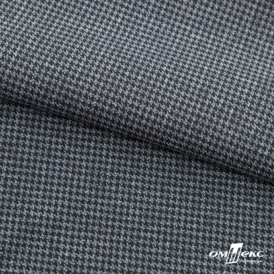 Ткань костюмная Пье-де-пуль 24013, 210 гр/м2, шир.150см, цвет чёрн/св.серый - купить в Энгельсе. Цена 334.18 руб.