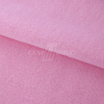 Флис окрашенный 15-2215, 250 гр/м2, шир.150 см, цвет светло-розовый - купить в Энгельсе. Цена 580.31 руб.