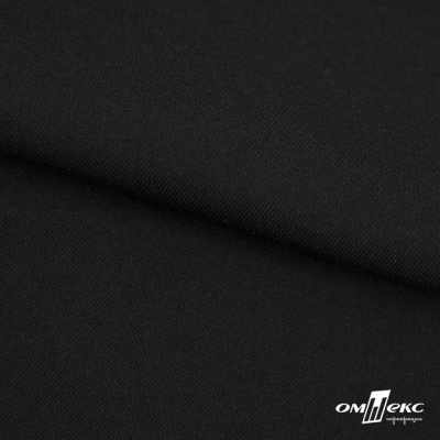 Ткань костюмная "Матте" 80% P, 16% R, 4% S, 170 г/м2, шир.150 см, цв-черный #1 - купить в Энгельсе. Цена 372.90 руб.