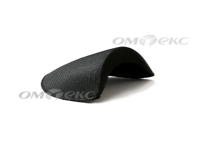 Плечевые накладки OВТ-10, обшитые, цвет чёрный - купить в Энгельсе. Цена: 17.64 руб.