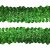 Тесьма с пайетками D4, шир. 30 мм/уп. 25+/-1 м, цвет зелёный - купить в Энгельсе. Цена: 1 087.39 руб.