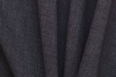 Костюмная ткань с вискозой "Верона", 155 гр/м2, шир.150см, цвет т.серый - купить в Энгельсе. Цена 522.72 руб.
