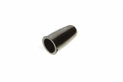 8100-Наконечник пластиковый под металл 15 мм-тем.никель - купить в Энгельсе. Цена: 2.45 руб.