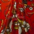Плательная ткань "Фламенко" 16.1, 80 гр/м2, шир.150 см, принт этнический - купить в Энгельсе. Цена 241.49 руб.