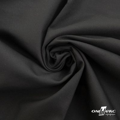Ткань костюмная "Остин" 80% P, 20% R, 230 (+/-10) г/м2, шир.145 (+/-2) см, цв 4 - черный - купить в Энгельсе. Цена 380.25 руб.