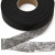 Прокладочная лента (паутинка) DF23, шир. 15 мм (боб. 100 м), цвет чёрный - купить в Энгельсе. Цена: 1.13 руб.