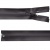 Молния водонепроницаемая PVC Т-7, 60 см, разъемная, цвет (301) т.серый - купить в Энгельсе. Цена: 49.39 руб.