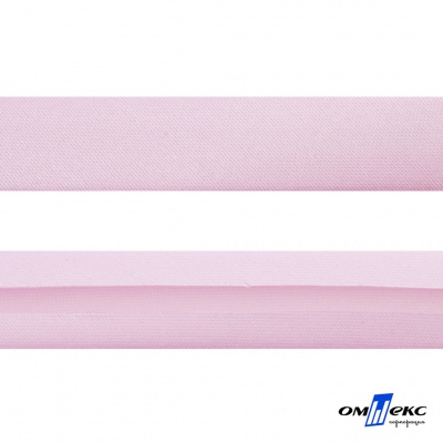 Косая бейка атласная "Омтекс" 15 мм х 132 м, цв. 212 светло-розовый - купить в Энгельсе. Цена: 225.81 руб.