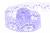 Тесьма кружевная 0621-2063, шир. 40 мм/уп. 20+/-1 м, цвет 107-фиолет - купить в Энгельсе. Цена: 933.93 руб.