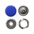 Кнопка рубашечная (закрытая) 9,5мм - эмаль, цв.168 - голубой - купить в Энгельсе. Цена: 4.77 руб.