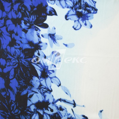 Плательная ткань "Фламенко" 19.1, 80 гр/м2, шир.150 см, принт растительный - купить в Энгельсе. Цена 241.49 руб.