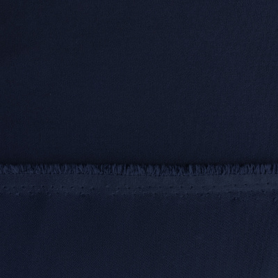 Костюмная ткань "Элис", 220 гр/м2, шир.150 см, цвет т.синий - купить в Энгельсе. Цена 308 руб.