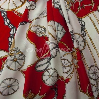 Плательная ткань "Фламенко" 13.1, 80 гр/м2, шир.150 см, принт этнический - купить в Энгельсе. Цена 241.49 руб.