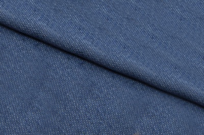 Ткань джинсовая №96, 160 гр/м2, шир.148см, цвет голубой - купить в Энгельсе. Цена 350.42 руб.