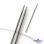 Спицы для вязания металлические d-2.5 мм круговые на тросике 53 см - купить в Энгельсе. Цена: 53.90 руб.