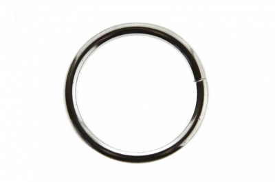 Кольцо металлическое d-3 х 32 мм, цв.-никель - купить в Энгельсе. Цена: 3.92 руб.