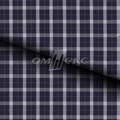 Ткань костюмная клетка 25790 2022, 200 гр/м2, шир.150см, цвет т.синий/бел - купить в Энгельсе. Цена 509.88 руб.