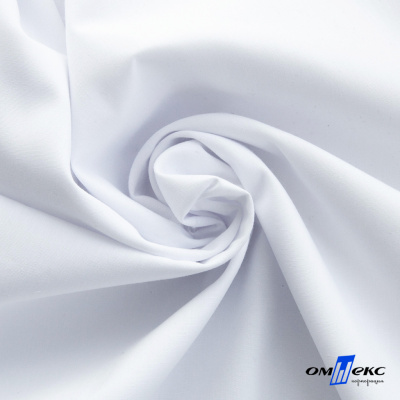 Ткань сорочечная  Вита 80% пэ/20% хл, 115 гр/м, шир. 150 см - белый - купить в Энгельсе. Цена 170.90 руб.