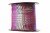 Пайетки "ОмТекс" на нитях, CREAM, 6 мм С / упак.73+/-1м, цв. 89 - розовый - купить в Энгельсе. Цена: 468.37 руб.