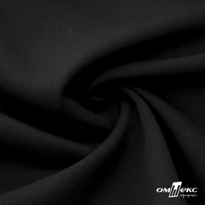 Ткань костюмная "Эльза" 80% P, 16% R, 4% S, 160 г/м2, шир.150 см, цв-черный #1 - купить в Энгельсе. Цена 332.71 руб.