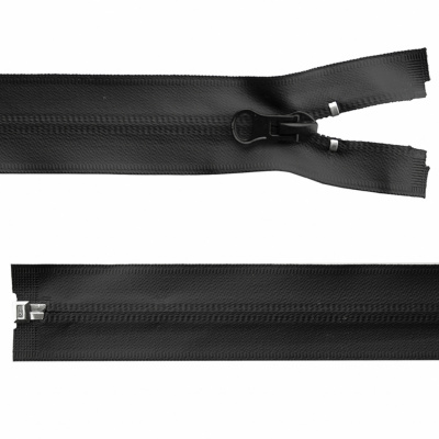 Молния водонепроницаемая PVC Т-7, 100 см, разъемная, цвет чёрный - купить в Энгельсе. Цена: 61.89 руб.
