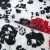 Плательная ткань "Фламенко" 22.1, 80 гр/м2, шир.150 см, принт растительный - купить в Энгельсе. Цена 239.03 руб.