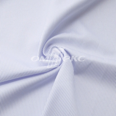 Ткань сорочечная Пула, 115 г/м2, 58% пэ,42% хл, шир.150 см, цв.1-голубой, (арт.107) - купить в Энгельсе. Цена 306.69 руб.