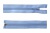 Спиральная молния Т5 351, 75 см, автомат, цвет св.голубой - купить в Энгельсе. Цена: 16.28 руб.