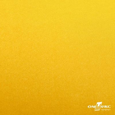 Поли креп-сатин 13-0859, 125 (+/-5) гр/м2, шир.150см, цвет жёлтый - купить в Энгельсе. Цена 155.57 руб.