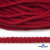 Шнур плетеный d-6 мм, круглый 70% хлопок 30% полиэстер, уп.90+/-1 м, цв.1064-красный - купить в Энгельсе. Цена: 588 руб.