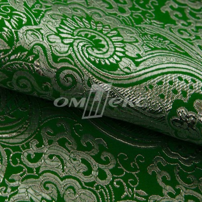 Ткань костюмная жаккард №4, 140 гр/м2, шир.150см, цвет зелёный - купить в Энгельсе. Цена 383.29 руб.