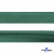 Косая бейка атласная "Омтекс" 15 мм х 132 м, цв. 056 темный зеленый - купить в Энгельсе. Цена: 225.81 руб.