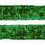 Тесьма с пайетками D4, шир. 20 мм/уп. 25+/-1 м, цвет зелёный - купить в Энгельсе. Цена: 778.19 руб.