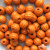 0309-Бусины деревянные "ОмТекс", 16 мм, упак.50+/-3шт, цв.003-оранжевый - купить в Энгельсе. Цена: 62.22 руб.