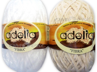 Пряжа Adelia "Fibra", полиэстер 100%, 50 гр/200 м - купить в Энгельсе. Цена: 34.67 руб.