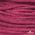 Шнур плетеный d-6 мм, 70% хлопок 30% полиэстер, уп.90+/-1 м, цв.1068-фуксия - купить в Энгельсе. Цена: 588 руб.