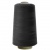 Швейные нитки (армированные) 28S/2, нам. 2 500 м, цвет чёрный - купить в Энгельсе. Цена: 139.91 руб.