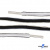 Шнурки #4-27, круглые 130 см, двухцветные (черно/белый) - купить в Энгельсе. Цена: 47.04 руб.