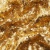 Сетка с пайетками №3, 188 гр/м2, шир.140см, цвет золотой - купить в Энгельсе. Цена 454.12 руб.