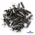 06032-Наконечник для шнура металл, отв. 4 мм, цв. тём.никель - купить в Энгельсе. Цена: 9.60 руб.