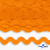 Тесьма вьюнчик 0381-0080, 8 мм/упак.33+/-1м, цвет 9511-оранжевый - купить в Энгельсе. Цена: 107.26 руб.