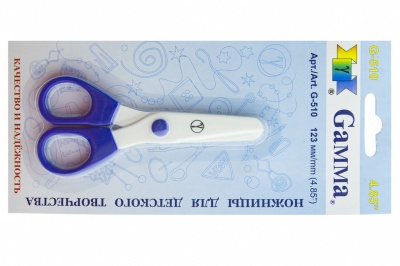 Ножницы G-510 детские 123 мм - купить в Энгельсе. Цена: 137.45 руб.
