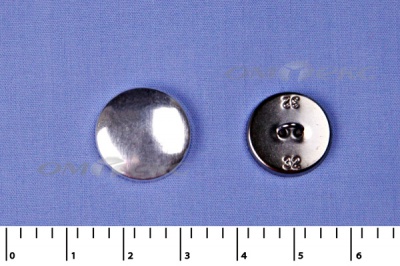 Формы для пуговиц и прочие части пуговиц; заготовки для пуговиц №20 с петлёй сталь (#32) - купить в Энгельсе. Цена: 1.79 руб.