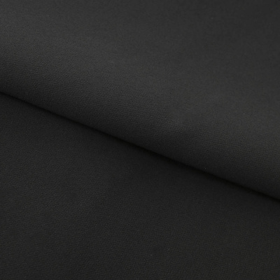 Костюмная ткань "Элис", 200 гр/м2, шир.150см, цвет чёрный - купить в Энгельсе. Цена 306.20 руб.