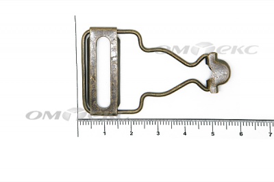 Застежки для комбинезонов металлическая 32 мм Никель (20ШТ)  - купить в Энгельсе. Цена: 3.18 руб.