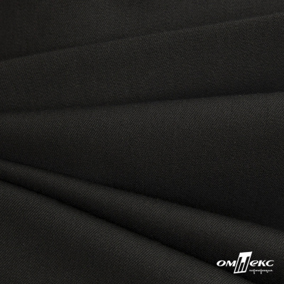 Костюмная ткань с вискозой "Диана", 260 гр/м2, шир.150см, цвет чёрный - купить в Энгельсе. Цена 438.50 руб.