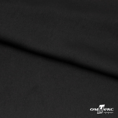 Ткань плательная Габриэль 100% полиэстер,140 (+/-10) гр/м2, шир. 150 см, цв. черный BLACK - купить в Энгельсе. Цена 248.37 руб.