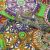 Плательная ткань "Фламенко" 25.1, 80 гр/м2, шир.150 см, принт этнический - купить в Энгельсе. Цена 243.96 руб.