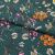Плательная ткань "Фламенко" 6.1, 80 гр/м2, шир.150 см, принт растительный - купить в Энгельсе. Цена 241.49 руб.