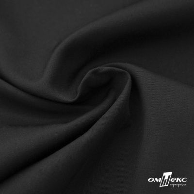 Ткань сорочечная Альто, 115 г/м2, 58% пэ,42% хл, окрашенный, шир.150 см, цв. чёрный  (арт.101) - купить в Энгельсе. Цена 273.15 руб.